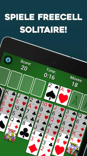FreeCell Solitaire Kartenspiel screenshot 12