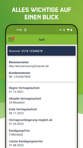 freenet Mobilfunk screenshot