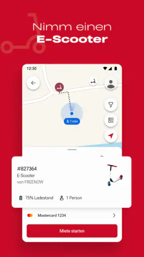 Freenow by Lyft: Taxi & mehr screenshot