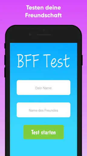Freundschaft Test screenshot