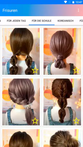 Frisuren Schritt für Schritt screenshot
