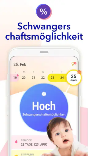 Fruchtbarkeitskalender screenshot