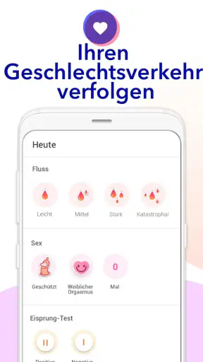 Fruchtbarkeitskalender screenshot