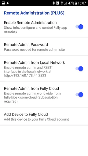 Fully Kiosk Browser & Lockdown screenshot