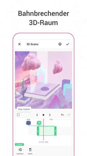 Funimate Videobearbeitung App screenshot