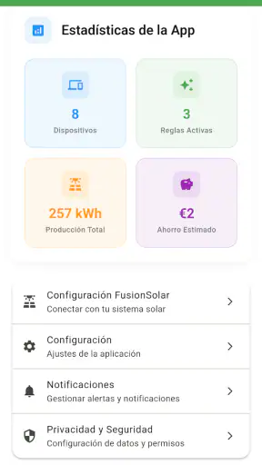 Fusion Solar Home: Sparen screenshot