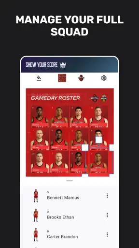 Fussball Aufstellung screenshot