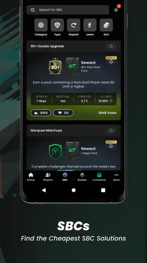 FUTBIN FC 26 Evolutions & More screenshot