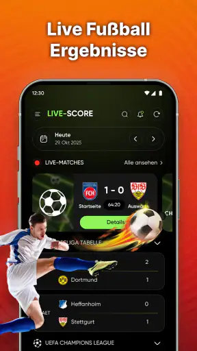 Fußball Ergebnisse Live screenshot