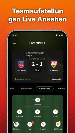 Fußball Ergebnisse Live screenshot