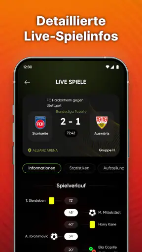 Fußball Ergebnisse Live screenshot