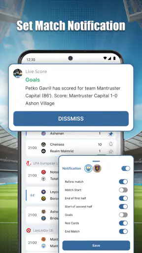 Fußball Live Ergebnisse screenshot