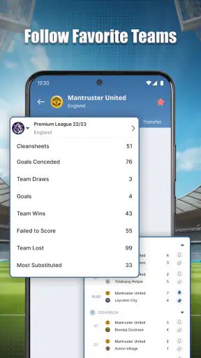 Fußball Live Ergebnisse screenshot