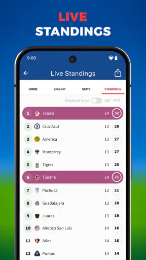 Fußball Live. Football TV App screenshot