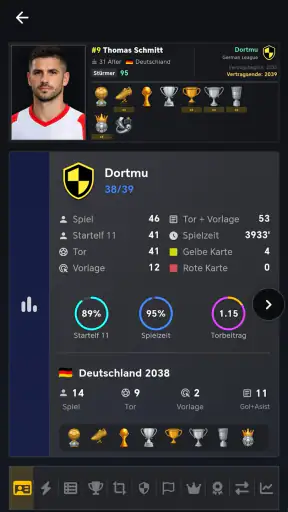 Fußballspieler Karriere screenshot