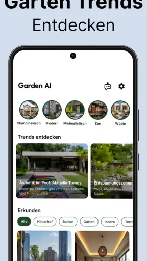 Garden AI: KI Garten Design screenshot