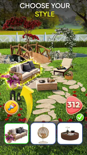 Garden & Home: Design-Spiel screenshot
