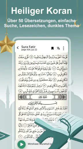 Gebetszeiten, Azan und Qibla screenshot