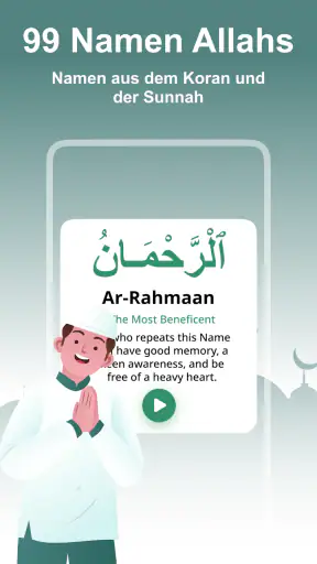 Gebetszeiten, Azan und Qibla screenshot