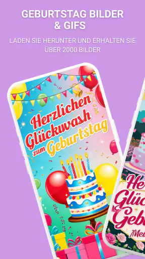 Geburtstag & Guten Morgen screenshot