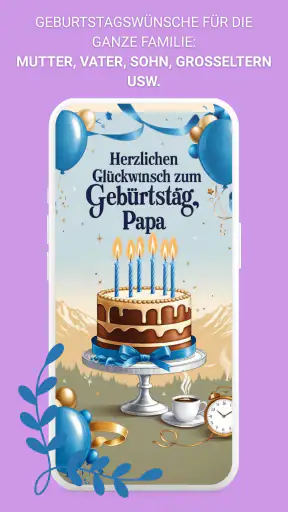 Geburtstag & Guten Morgen screenshot