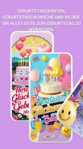Geburtstag & Guten Morgen screenshot