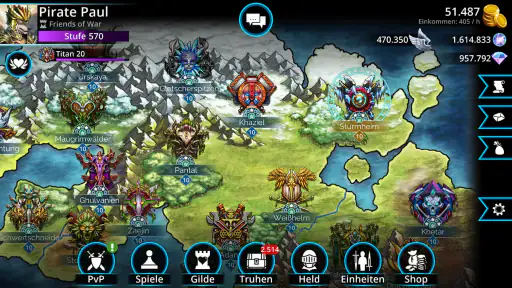 Gems of War - Kombiniere-3-RPG screenshot