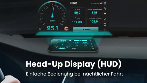 GPS-Tachometer & HUD screenshot