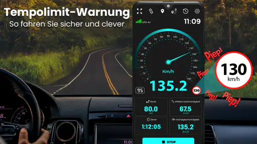 GPS-Tachometer & HUD screenshot