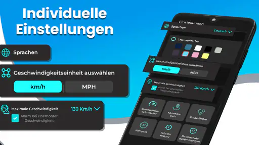 GPS-Tachometer & HUD screenshot