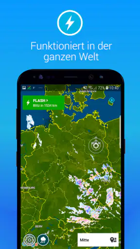 Gewitter Alarm Wetterplaza screenshot