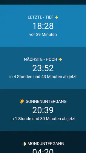 Gezeiten in der Nähe screenshot