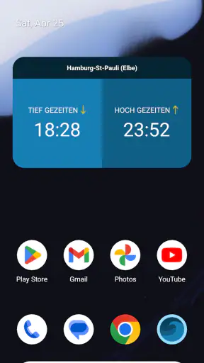 Gezeiten in der Nähe screenshot