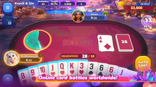 Gin Rummy Go: Card Game Online screenshot