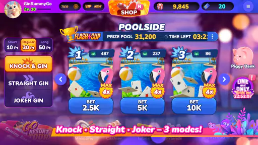 Gin Rummy Go: Card Game Online screenshot
