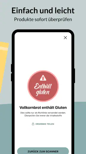 Gluten Free Scanner screenshot
