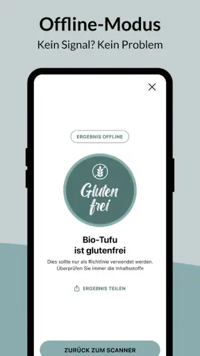 Gluten Free Scanner screenshot