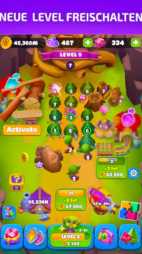 Goblins Wood: Tycoon Idle Sim screenshot