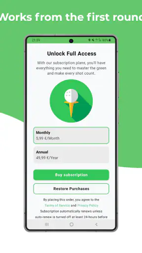 Golfwatch screenshot