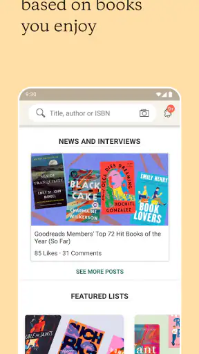 Goodreads: Book Tracker & More screenshot