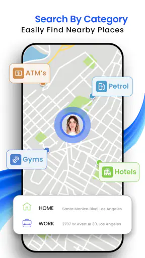 GPS-Navigation - 3D-Karte screenshot 10