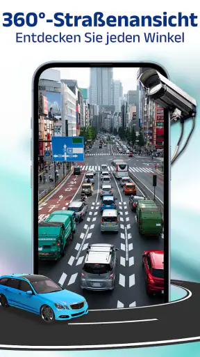 GPS-Navigation: 3D Weltkarte screenshot
