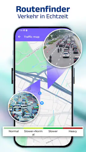 GPS-Navigation: 3D Weltkarte screenshot