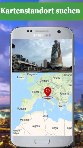 GPS-Navigation: Karte Richtung screenshot 6
