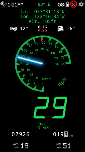 GPS Tachometer Premium screenshot