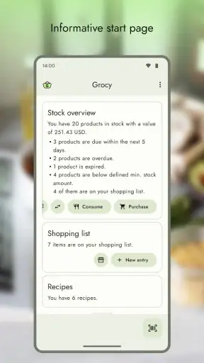 Grocy: Grocery Management screenshot
