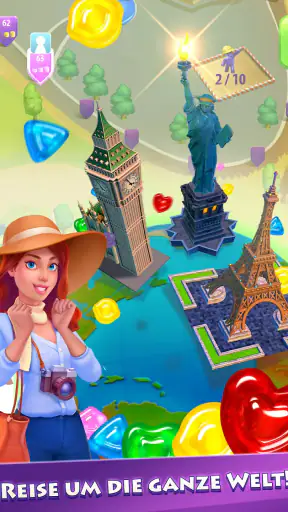Gummy Drop! Match 3 & Puzzle screenshot