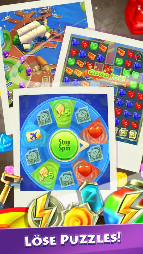 Gummy Drop! Match 3 & Puzzle screenshot