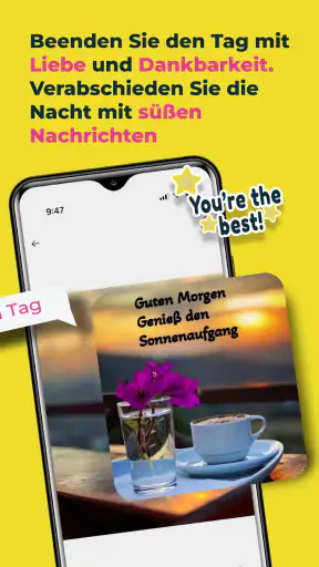 Guten Morgen Nachmittag Nacht screenshot