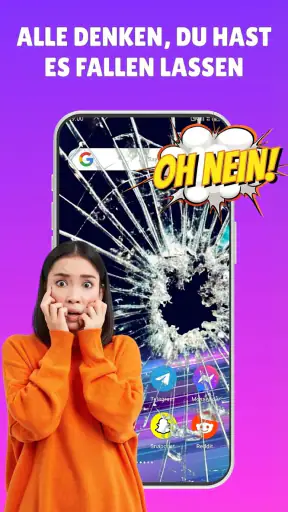 HahaBroken Kaputter Bildschirm screenshot